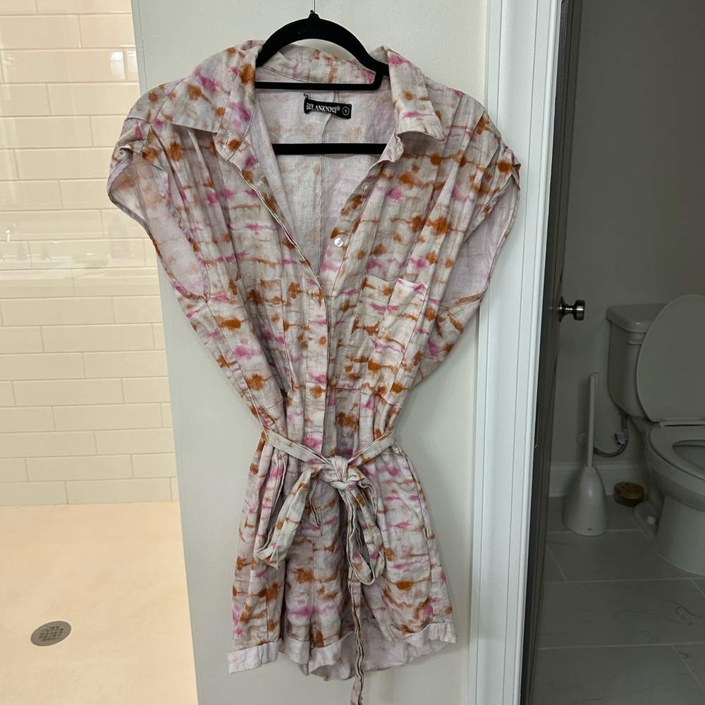 BlankNYC colorful romper!